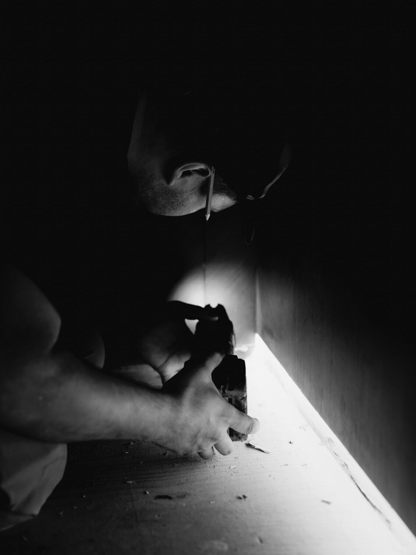 ROA master carpenter at work