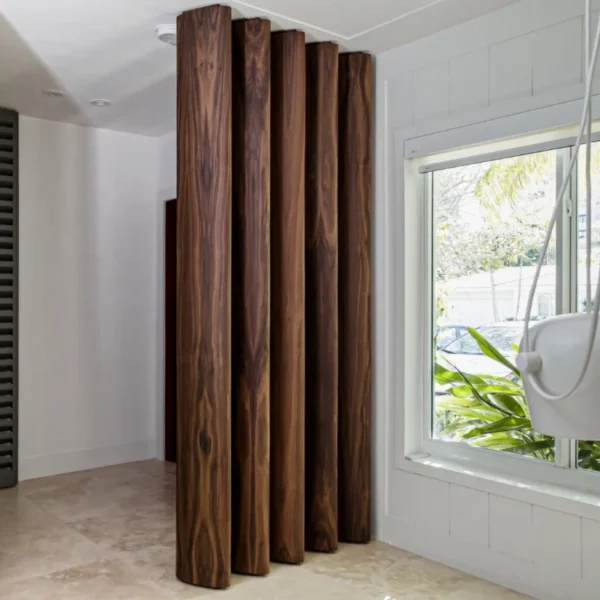 Custom wall paneling detail 5